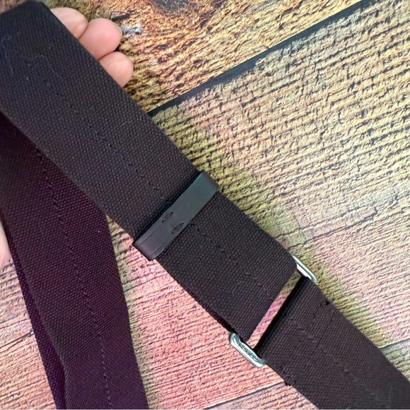 Unisex Coach Camden Canvas Zip Top Crossbody Bag - Picture 13 of 13